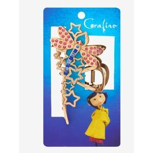 Coraline Dragonfly Rhinestone Claw Hair Clip